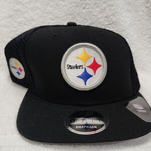 New Era 9FIFTY Pittsburgh Steelers Snapback Hat - New
